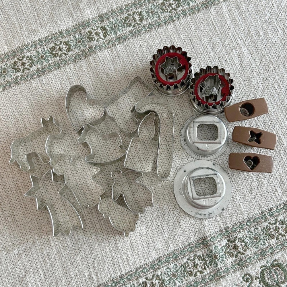 14pc German Cookie Cutter Lot Städter‎ Birkmann Patisse Christmas Baking Set